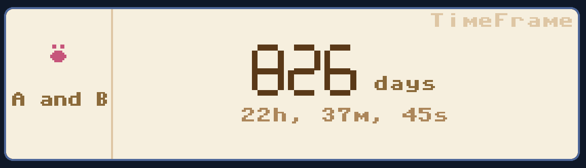 classic elegant theme on the actual display